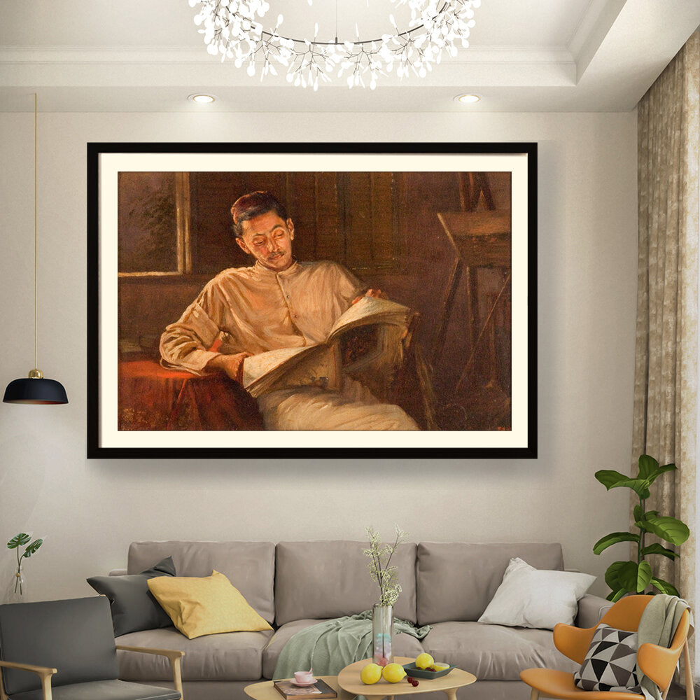 At Rest Pestonji Bomanjee - WALL MOUNT FRAME