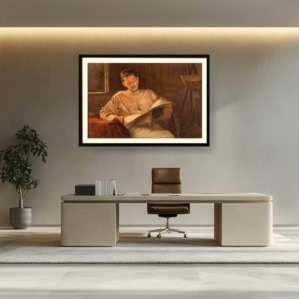 At Rest Pestonji Bomanjee - WALL MOUNT FRAME