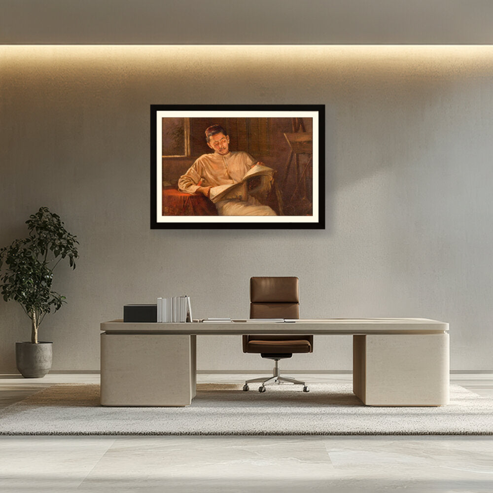 At Rest Pestonji Bomanjee - WALL MOUNT FRAME