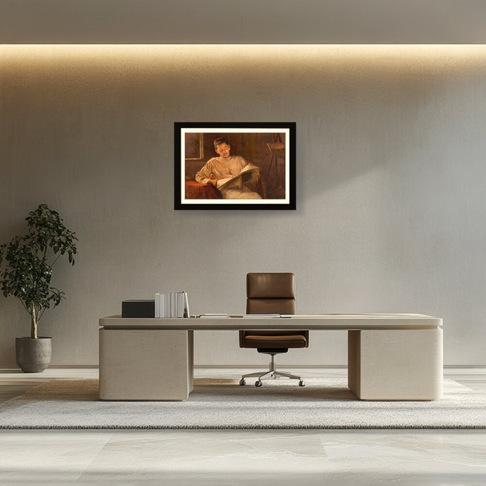 At Rest Pestonji Bomanjee - WALL MOUNT FRAME