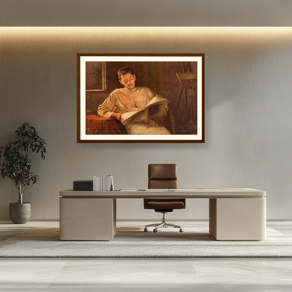 At Rest Pestonji Bomanjee - WALL MOUNT FRAME