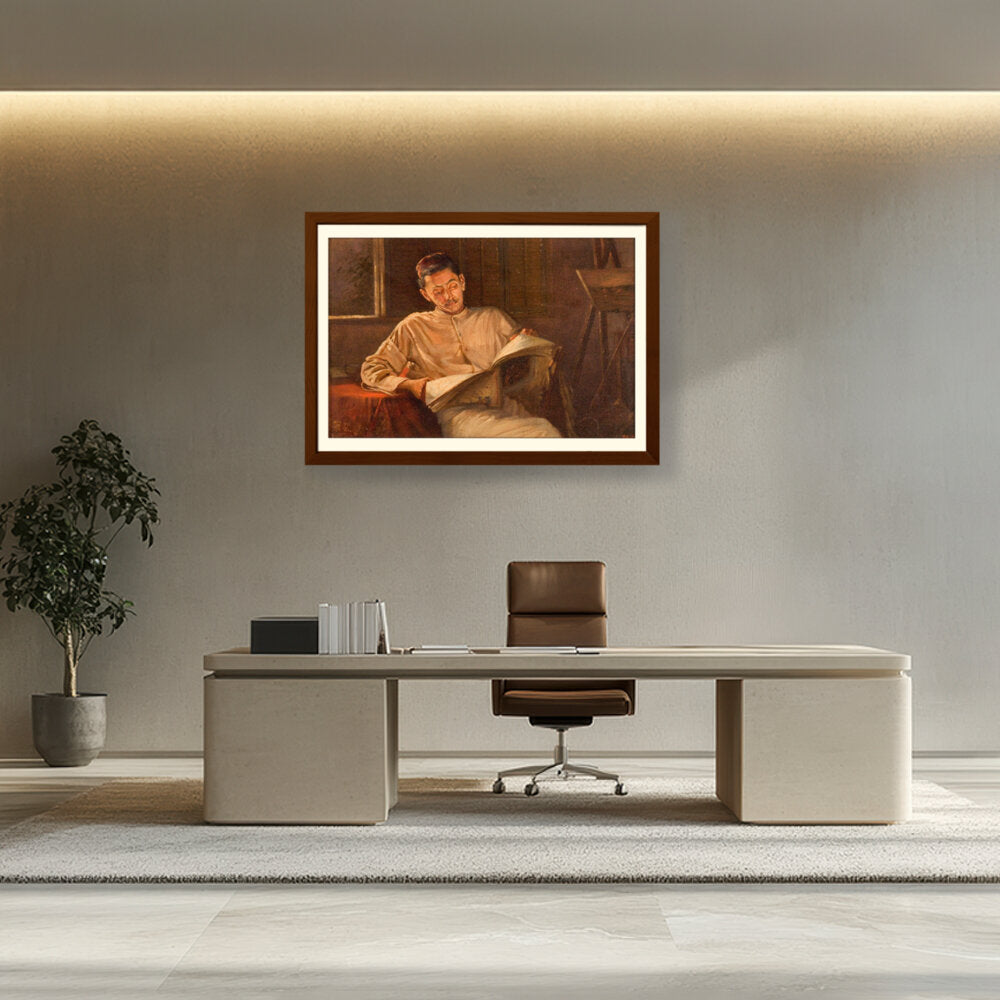 At Rest Pestonji Bomanjee - WALL MOUNT FRAME