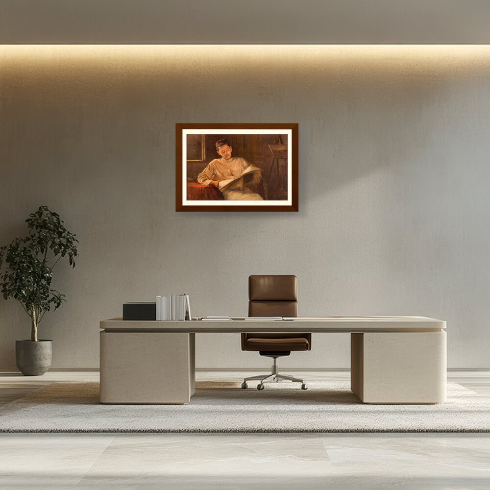At Rest Pestonji Bomanjee - WALL MOUNT FRAME