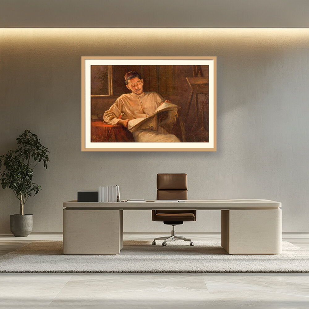 At Rest Pestonji Bomanjee - WALL MOUNT FRAME
