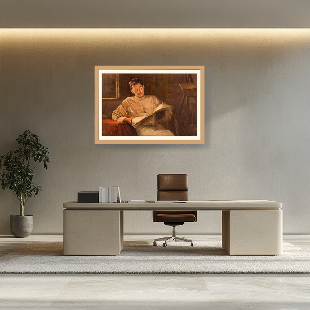 At Rest Pestonji Bomanjee - WALL MOUNT FRAME