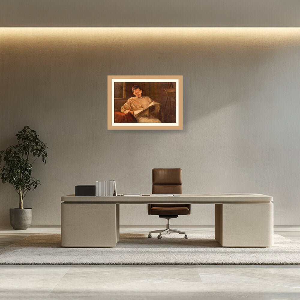 At Rest Pestonji Bomanjee - WALL MOUNT FRAME