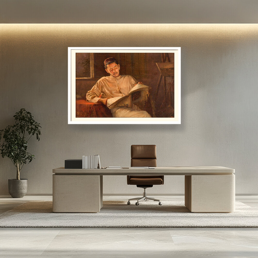 At Rest Pestonji Bomanjee - WALL MOUNT FRAME