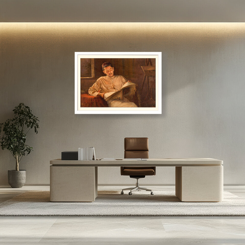At Rest Pestonji Bomanjee - WALL MOUNT FRAME