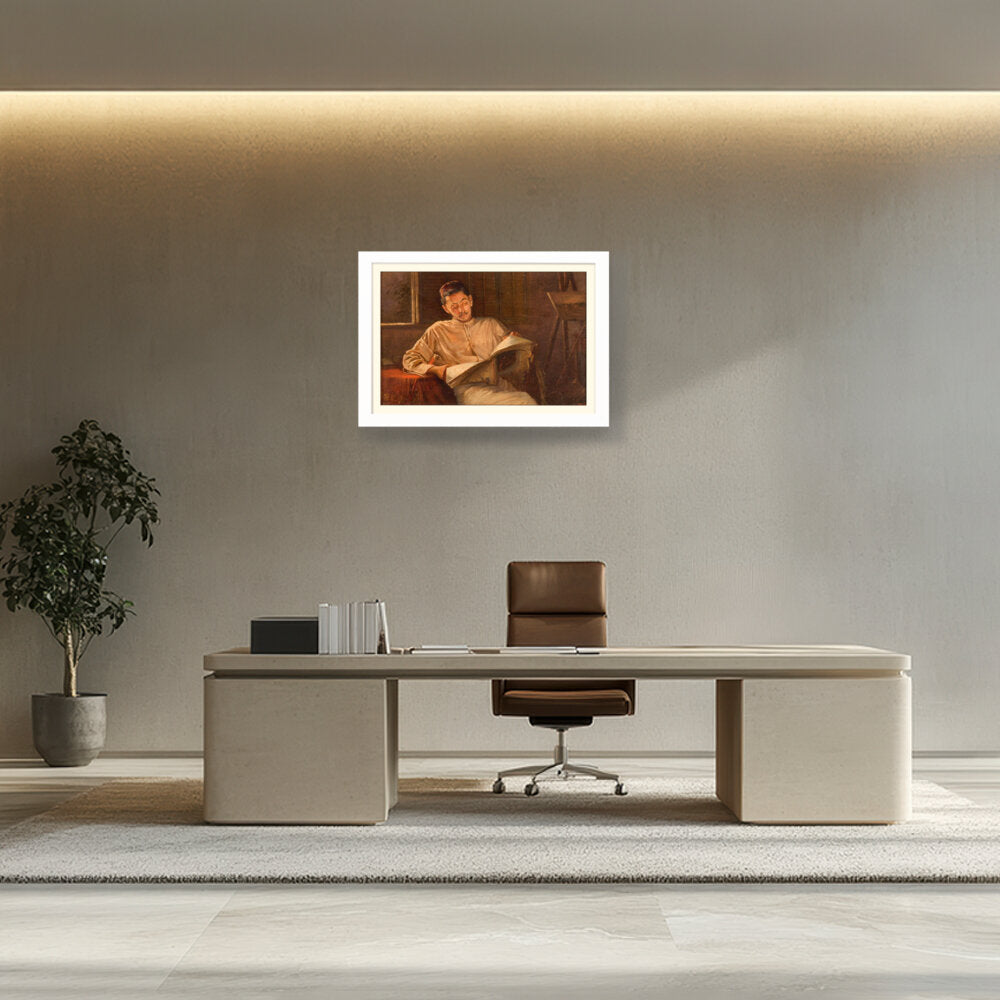 At Rest Pestonji Bomanjee - WALL MOUNT FRAME