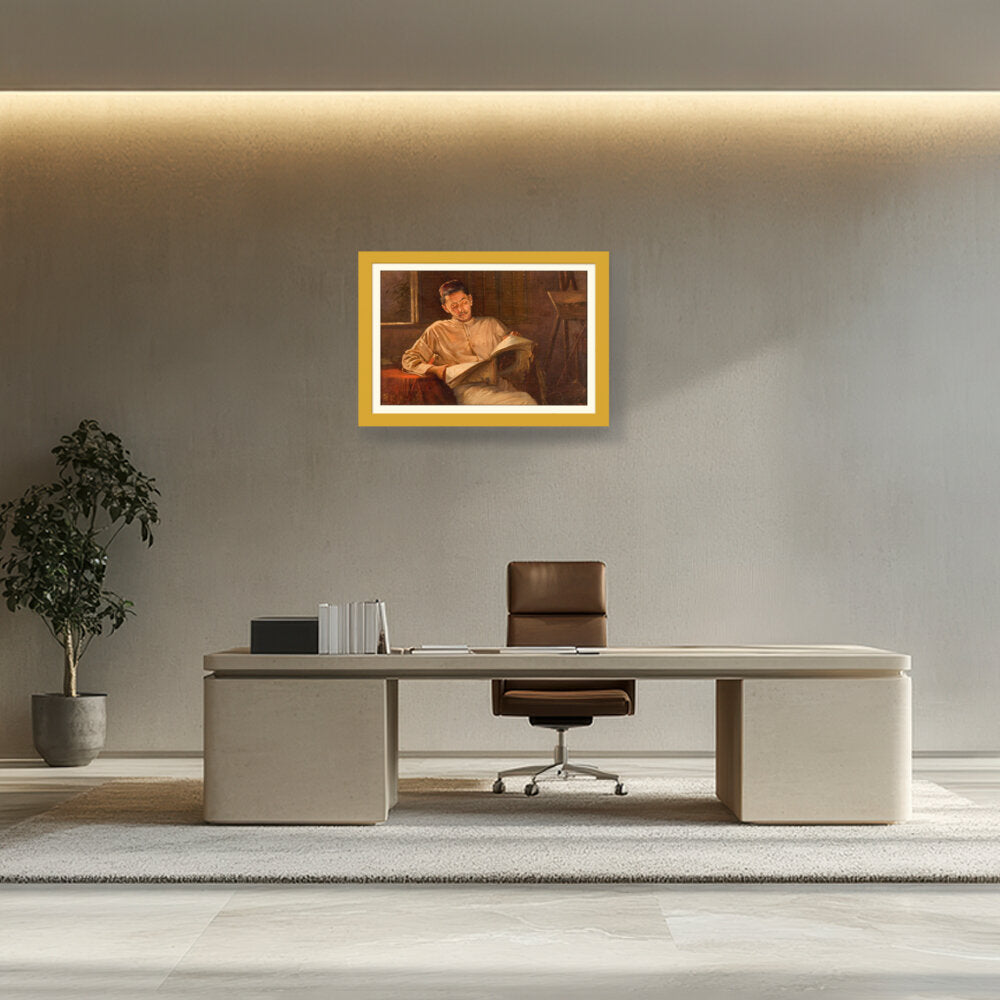 At Rest Pestonji Bomanjee - WALL MOUNT FRAME