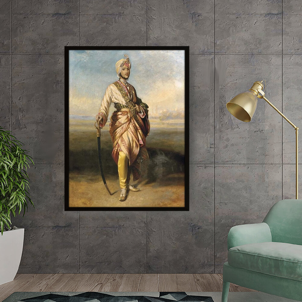 The Maharaja Dalip Singh - Framed Canvas