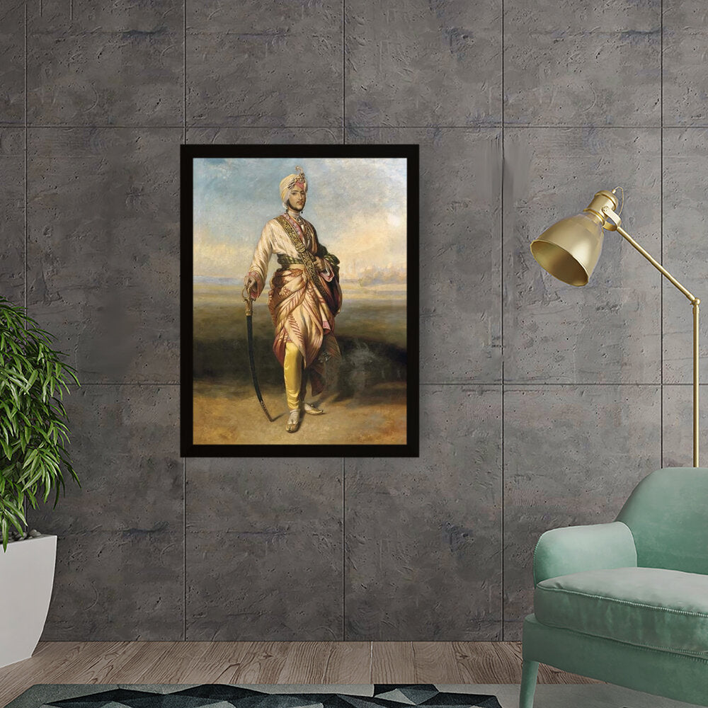 The Maharaja Dalip Singh - Framed Canvas