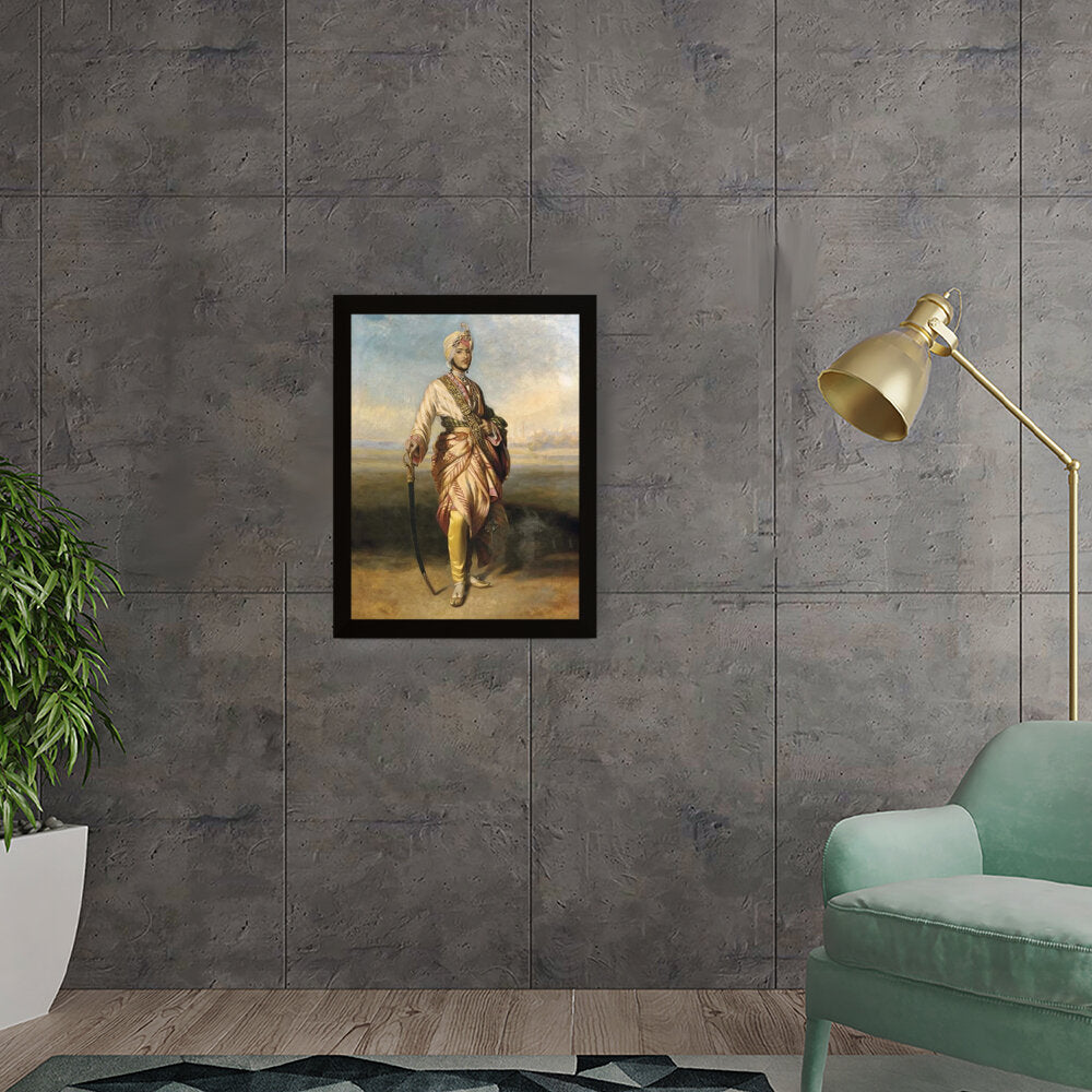 The Maharaja Dalip Singh - Framed Canvas