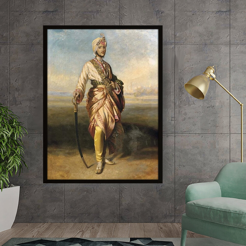 The Maharaja Dalip Singh - Framed Canvas