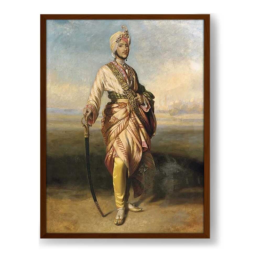 The Maharaja Dalip Singh - Framed Canvas