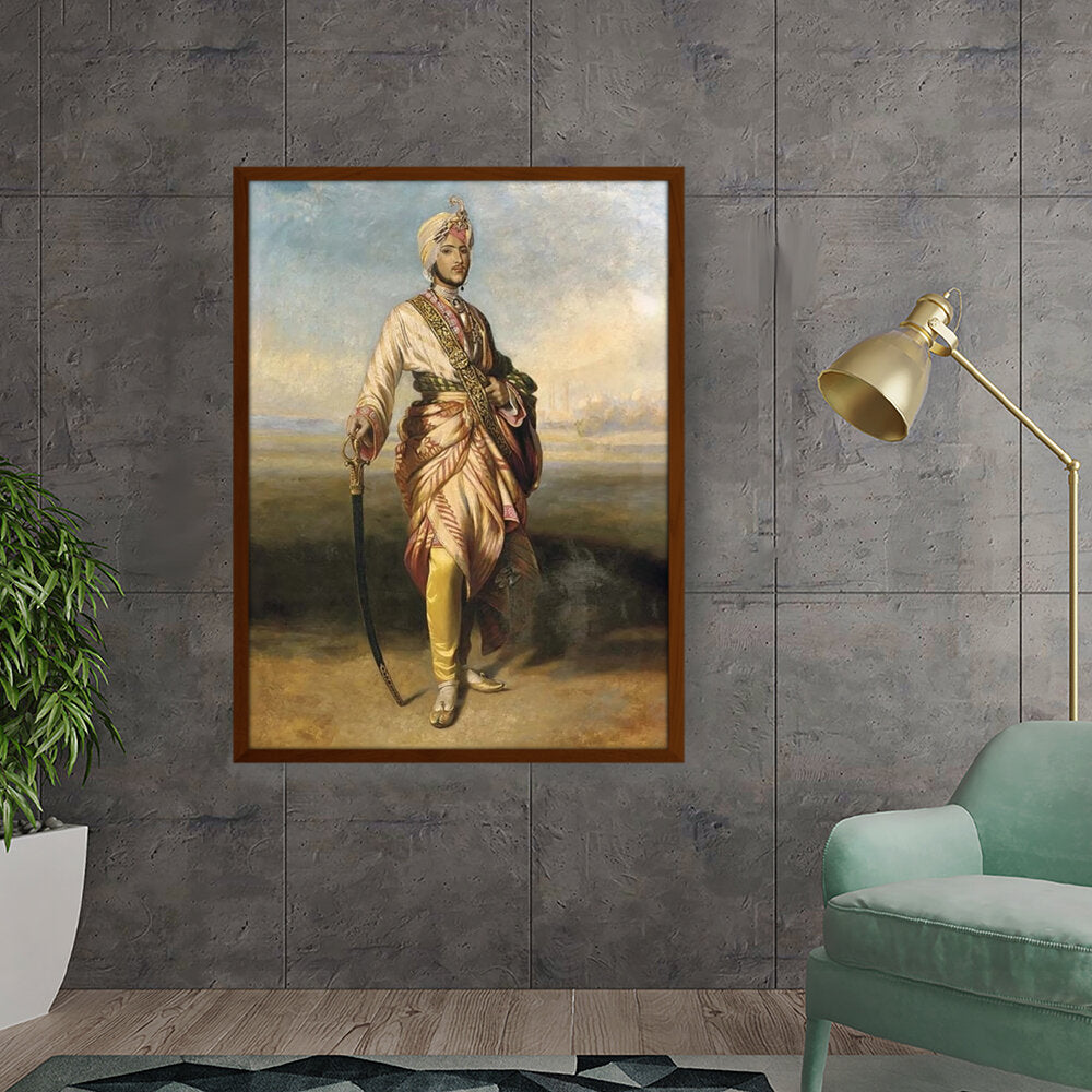 The Maharaja Dalip Singh - Framed Canvas