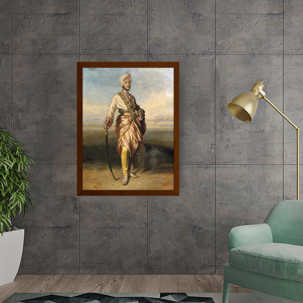 The Maharaja Dalip Singh - Framed Canvas