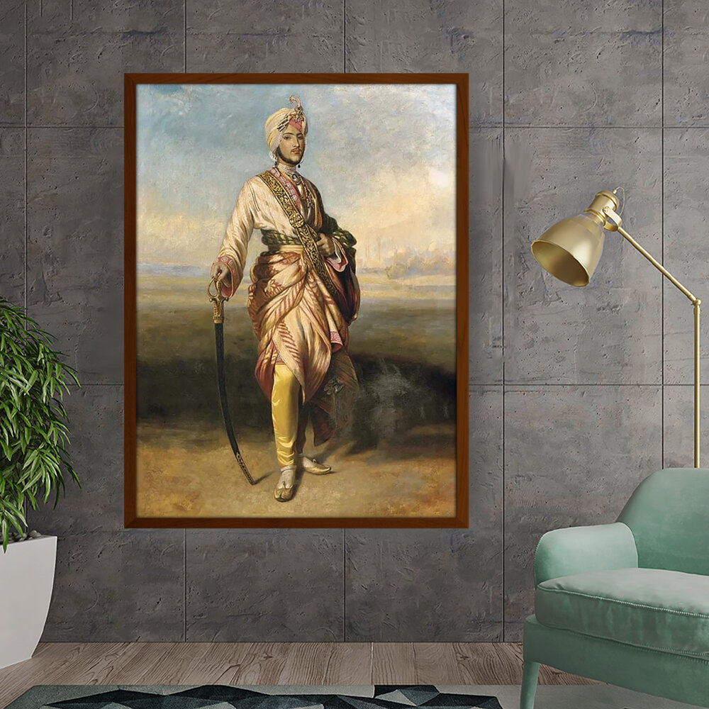 The Maharaja Dalip Singh - Framed Canvas