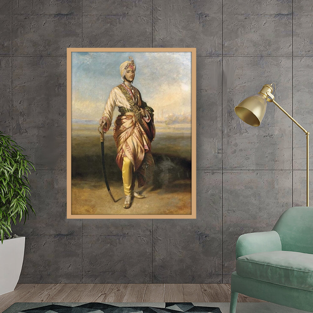 The Maharaja Dalip Singh - Framed Canvas