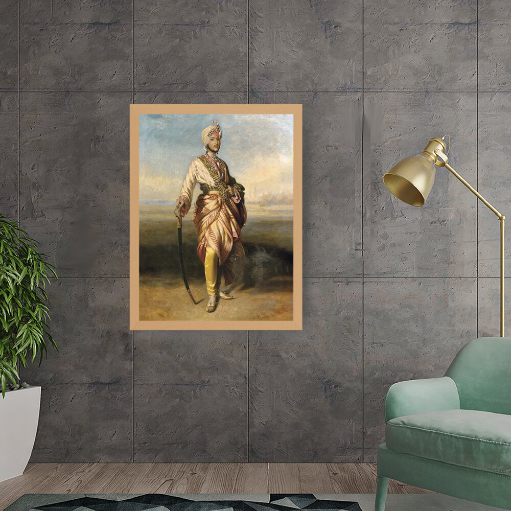 The Maharaja Dalip Singh - Framed Canvas
