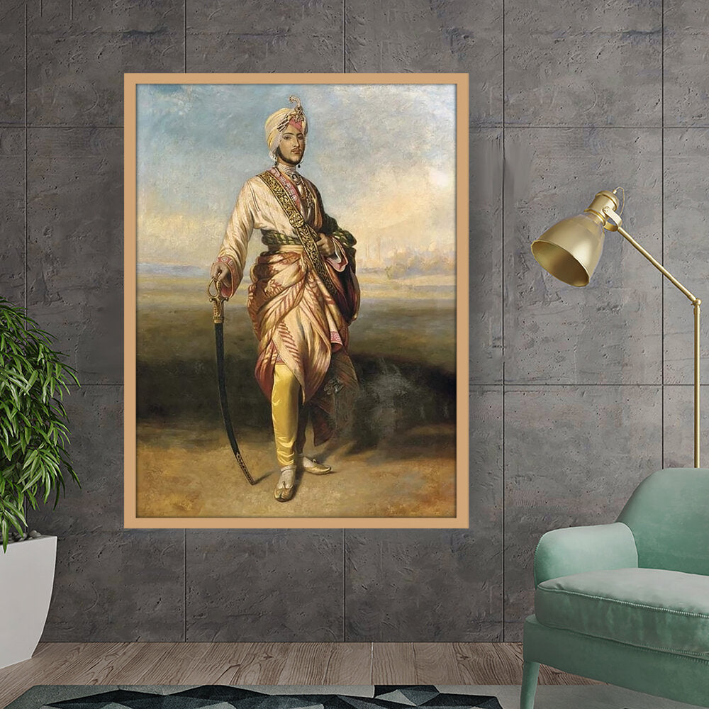 The Maharaja Dalip Singh - Framed Canvas