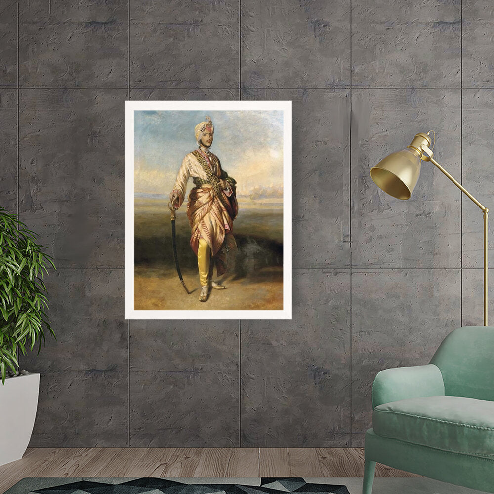 The Maharaja Dalip Singh - Framed Canvas