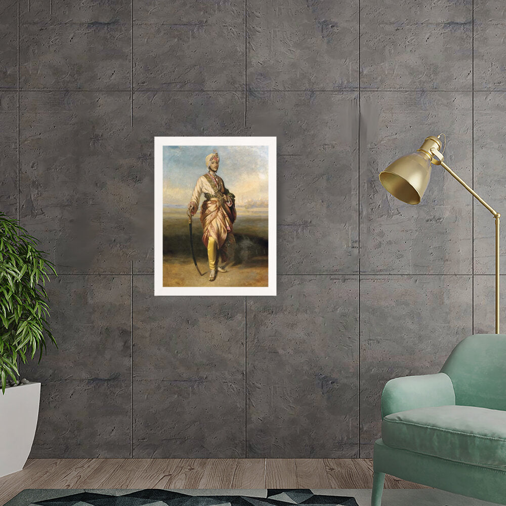 The Maharaja Dalip Singh - Framed Canvas