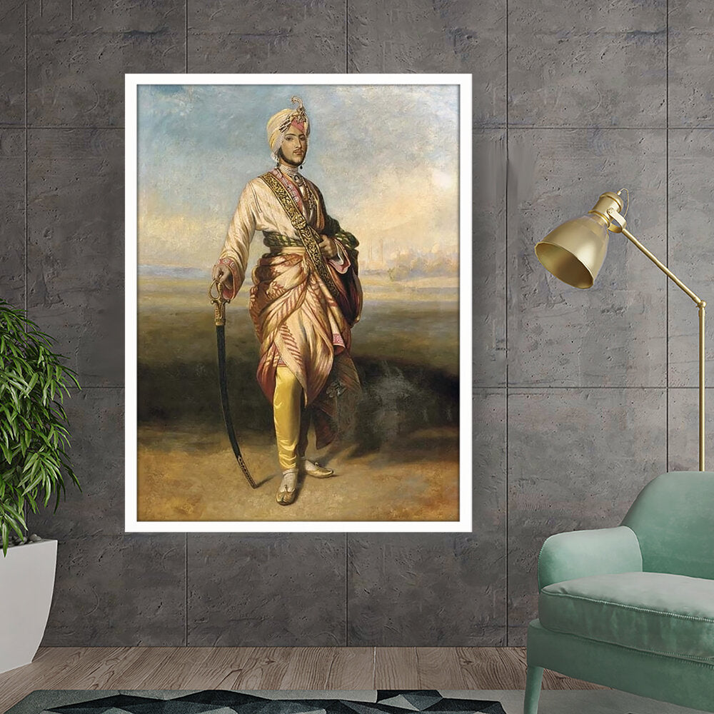 The Maharaja Dalip Singh - Framed Canvas