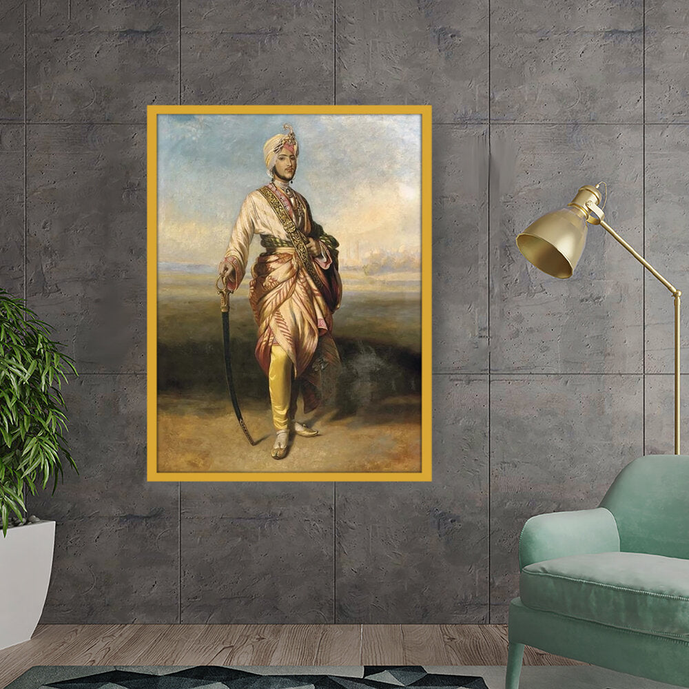 The Maharaja Dalip Singh - Framed Canvas