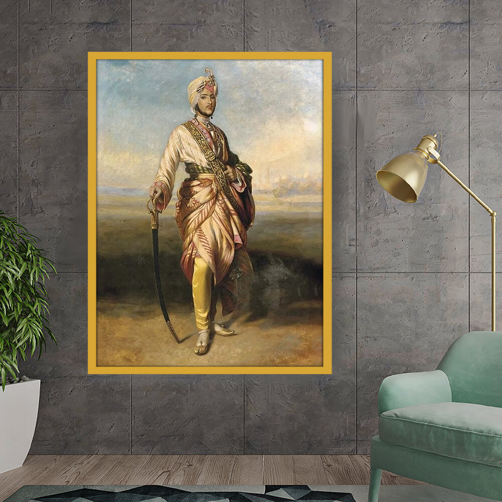 The Maharaja Dalip Singh - Framed Canvas