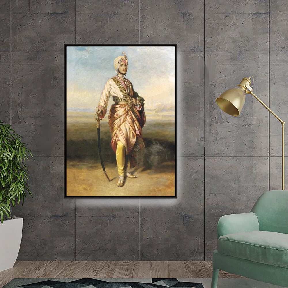 The Maharaja Dalip Singh - FLOATING FRAME