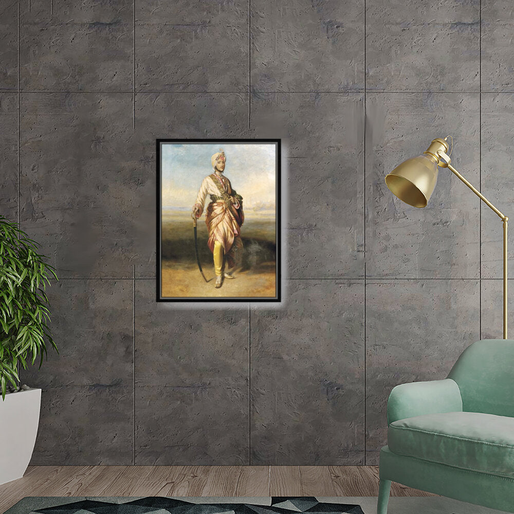 The Maharaja Dalip Singh - FLOATING FRAME