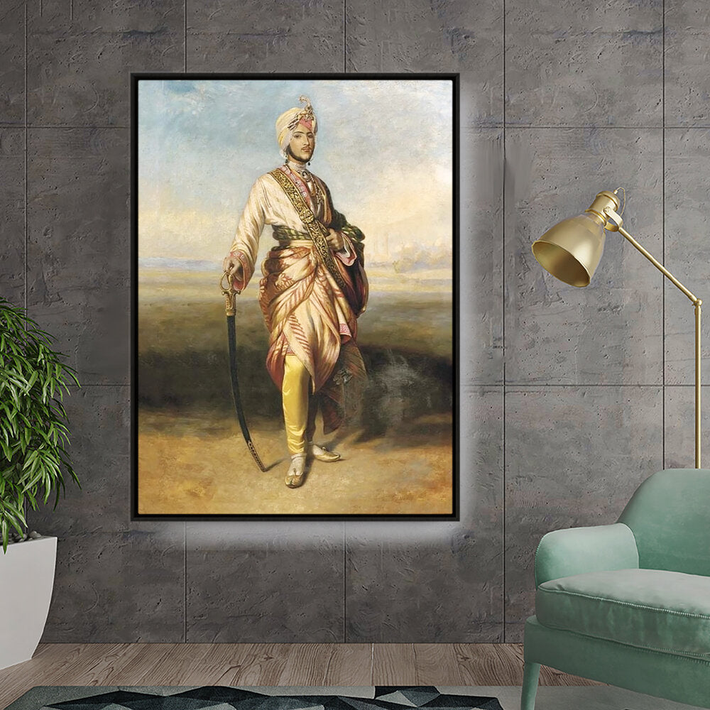 The Maharaja Dalip Singh - FLOATING FRAME