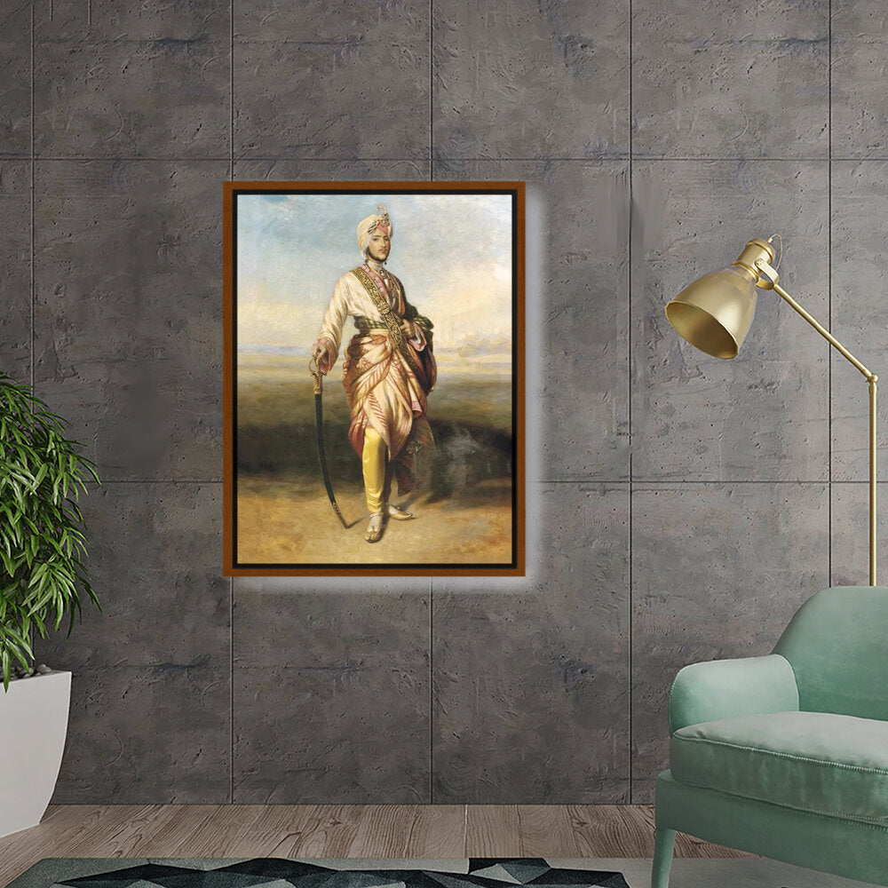 The Maharaja Dalip Singh - FLOATING FRAME