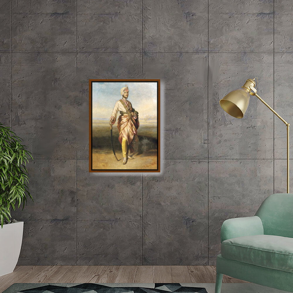 The Maharaja Dalip Singh - FLOATING FRAME