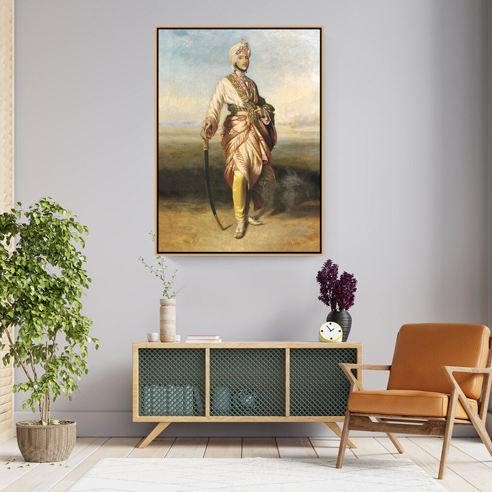 The Maharaja Dalip Singh - FLOATING FRAME