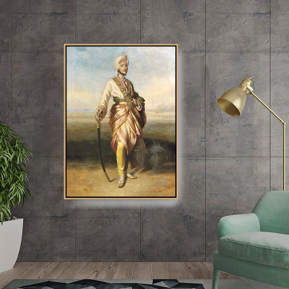 The Maharaja Dalip Singh - FLOATING FRAME