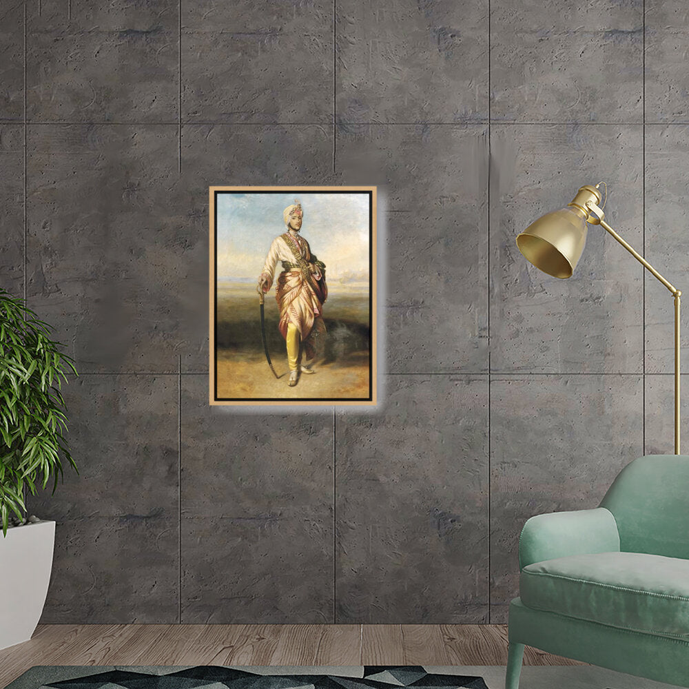 The Maharaja Dalip Singh - FLOATING FRAME