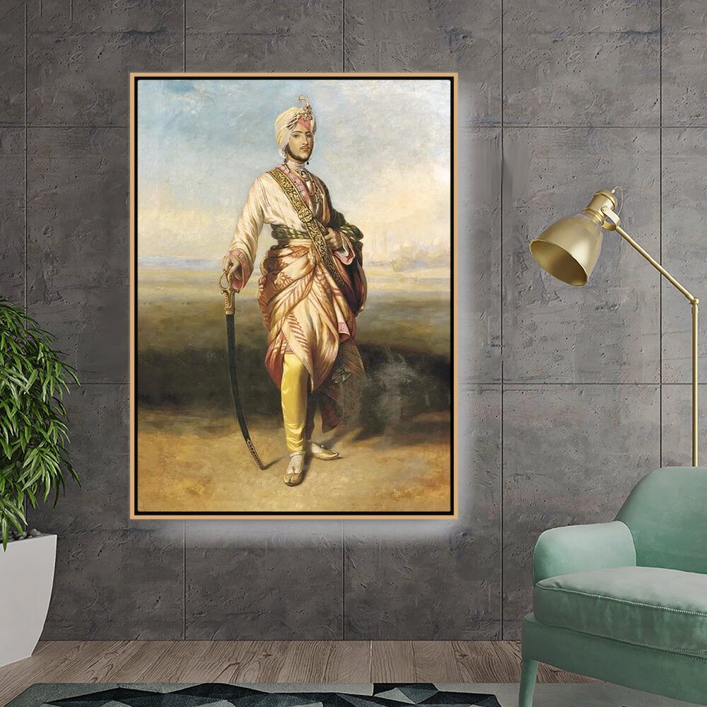 The Maharaja Dalip Singh - FLOATING FRAME