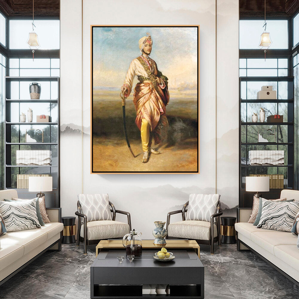 The Maharaja Dalip Singh - FLOATING FRAME
