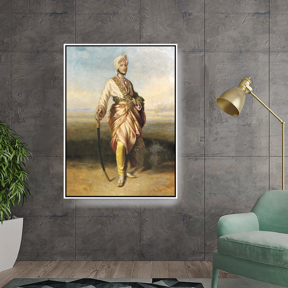 The Maharaja Dalip Singh - FLOATING FRAME