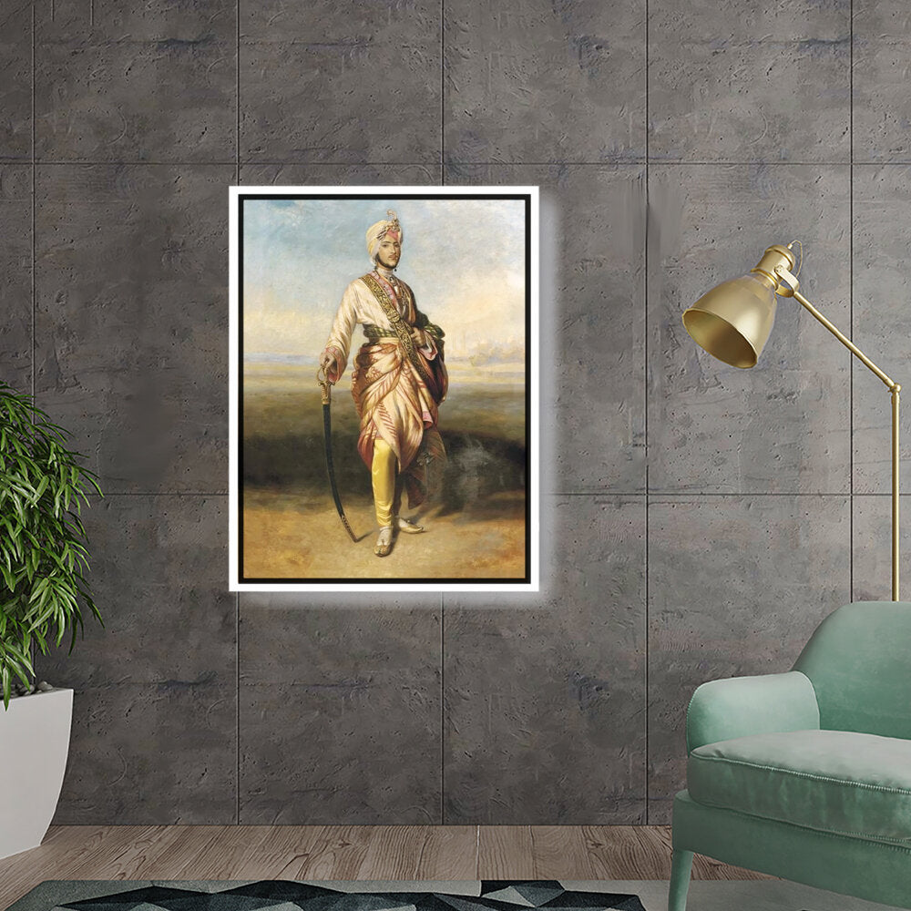 The Maharaja Dalip Singh - FLOATING FRAME