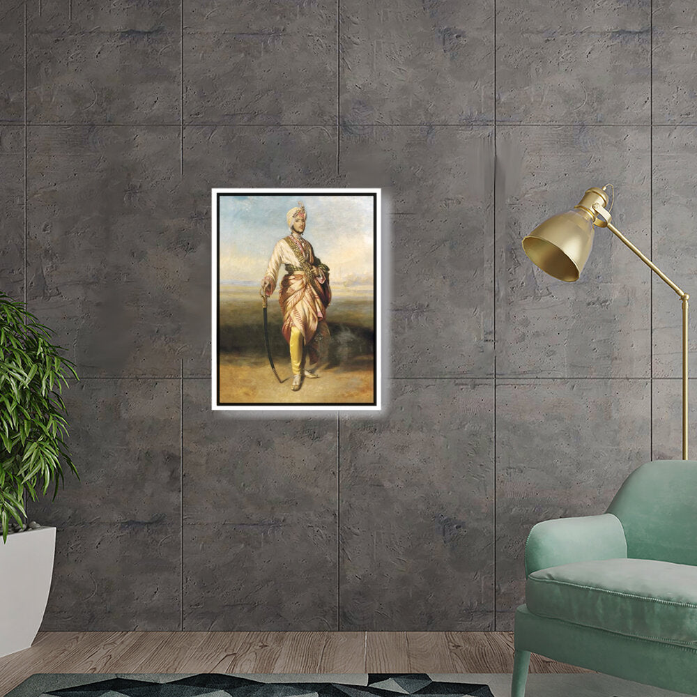The Maharaja Dalip Singh - FLOATING FRAME