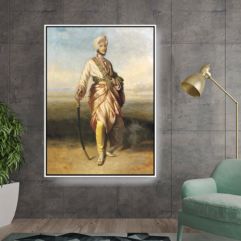 The Maharaja Dalip Singh - FLOATING FRAME