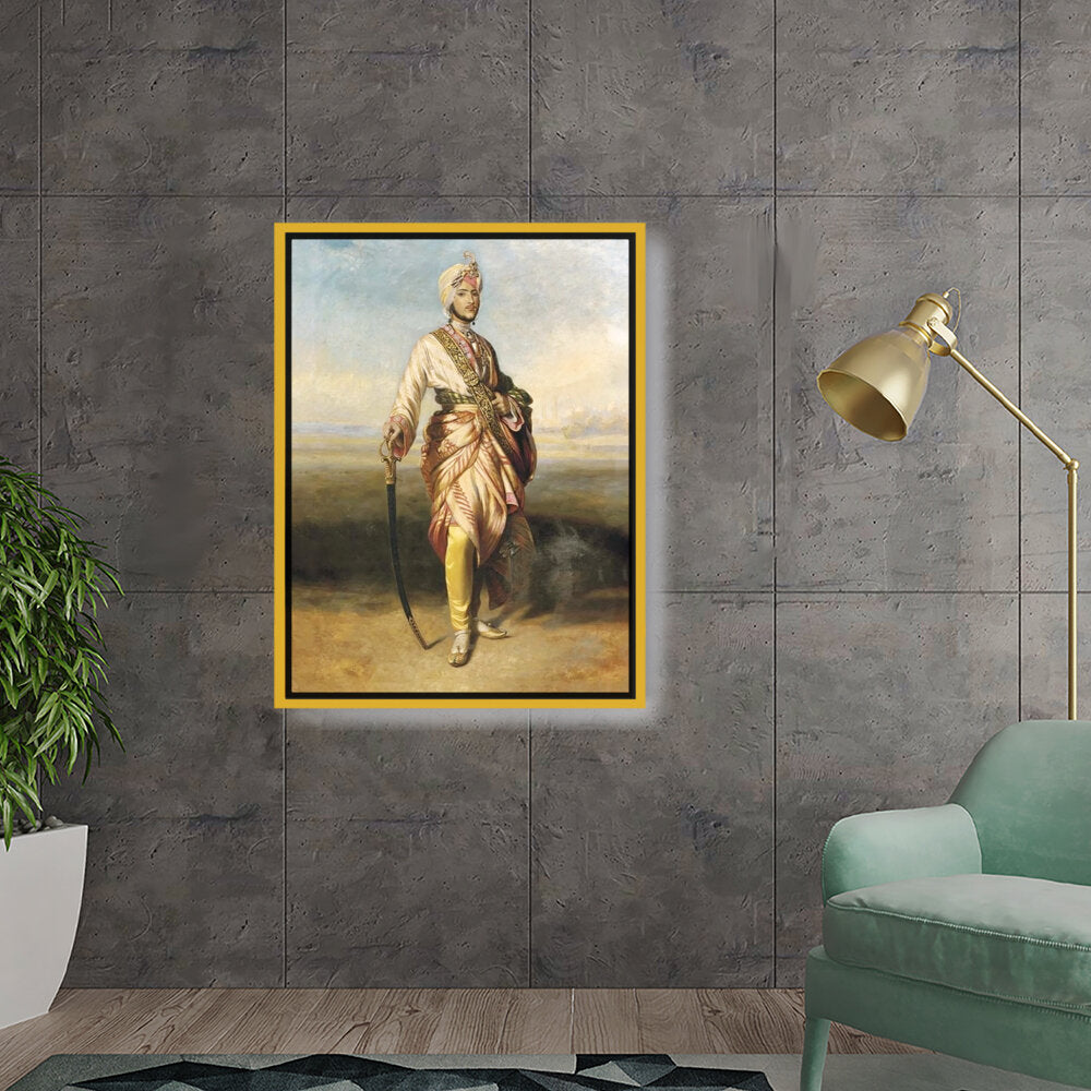 The Maharaja Dalip Singh - FLOATING FRAME