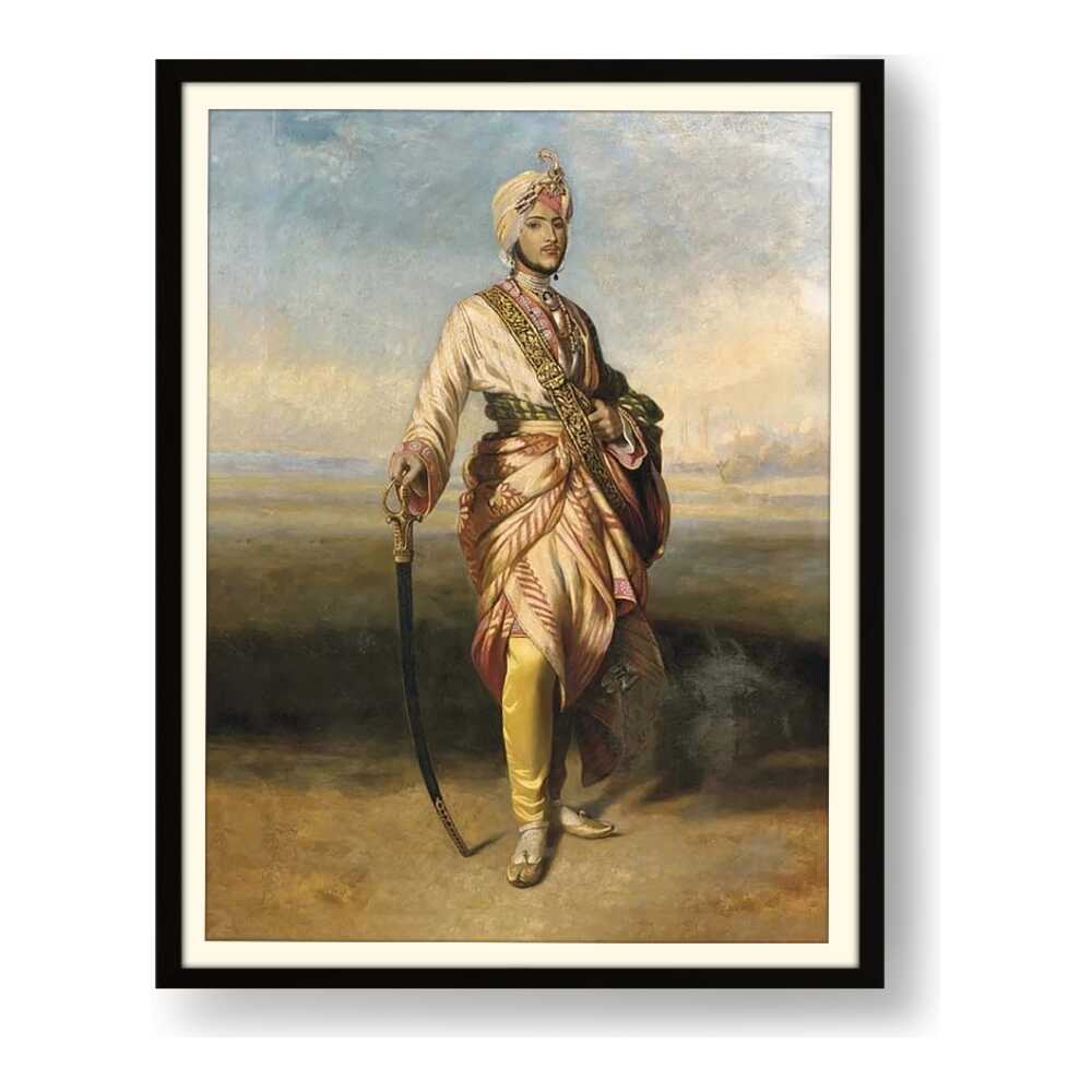 The Maharaja Dalip Singh - WALL MOUNT FRAME