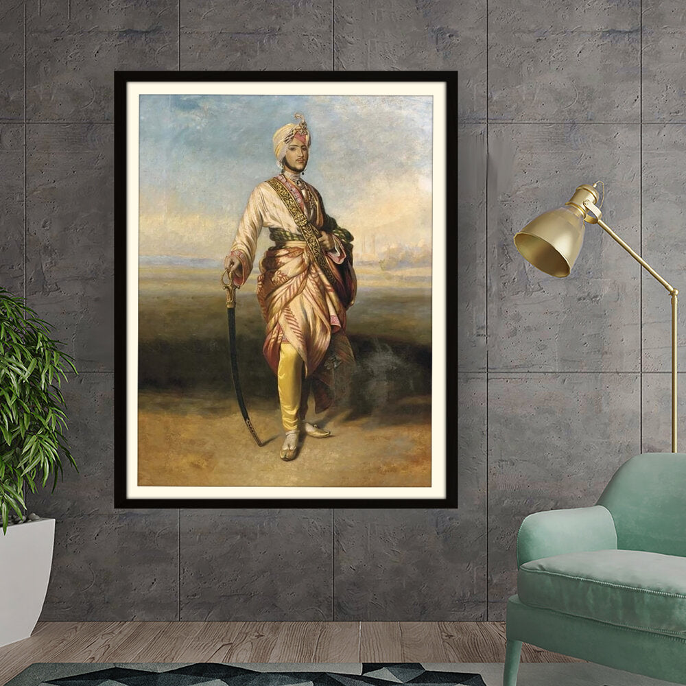 The Maharaja Dalip Singh - WALL MOUNT FRAME