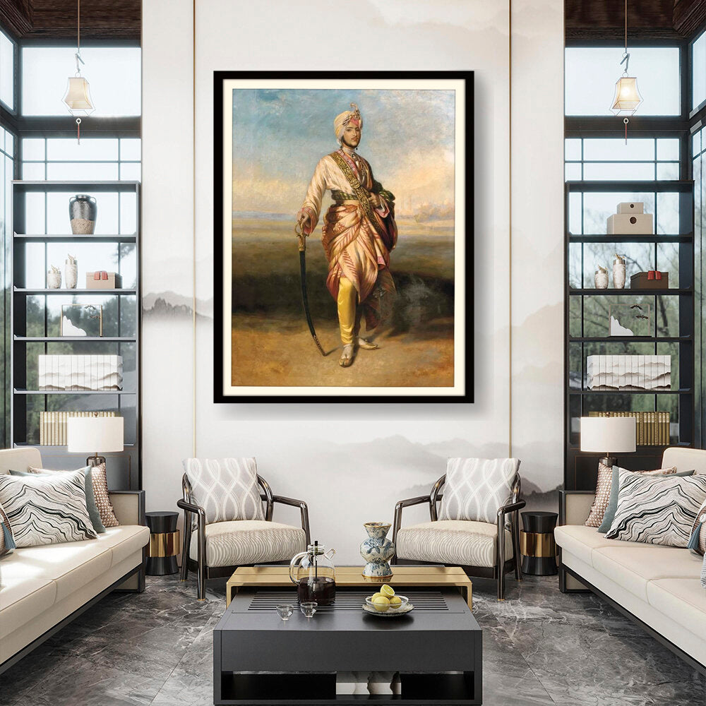 The Maharaja Dalip Singh - WALL MOUNT FRAME