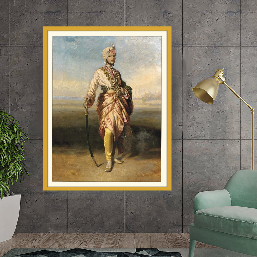 The Maharaja Dalip Singh - WALL MOUNT FRAME