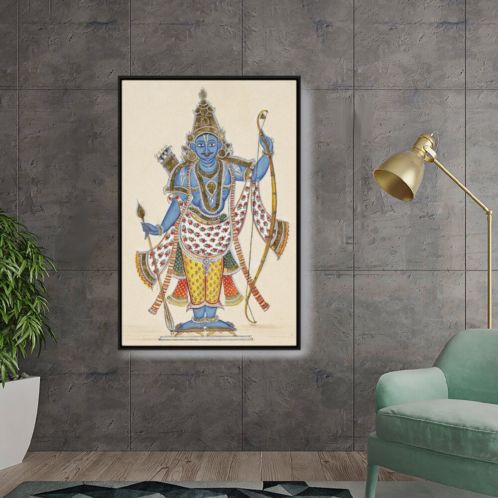 Rama Holding Arrows - FLOATING FRAME